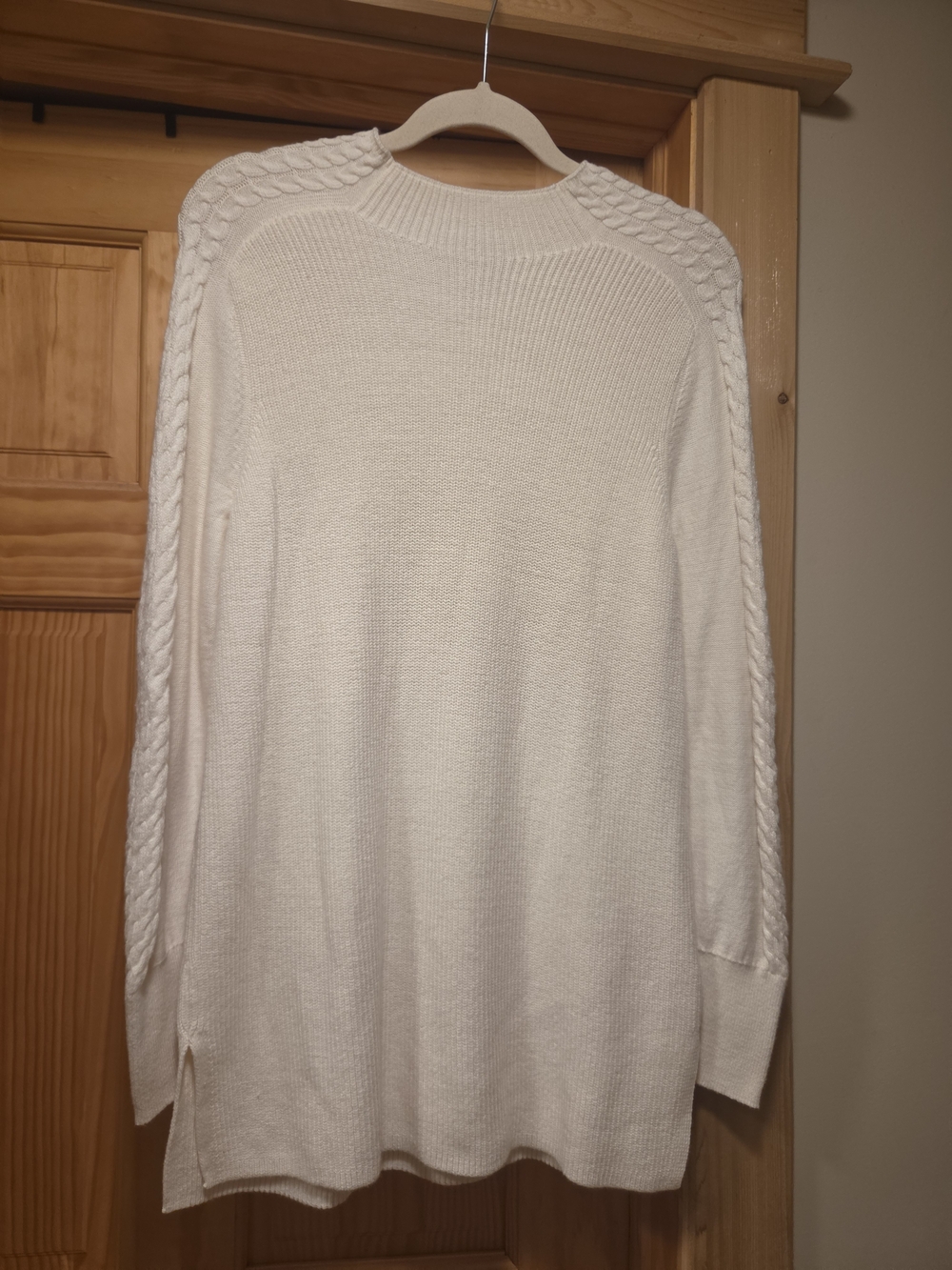 Banana Republic Ivory Mock neck Sweater
